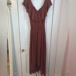 Baltic Börn Semiformal Ruffle Wrap Dress